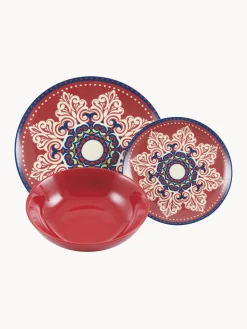 Vajilla de porcelana Shiraz, 6 comensales (18 pzas.)