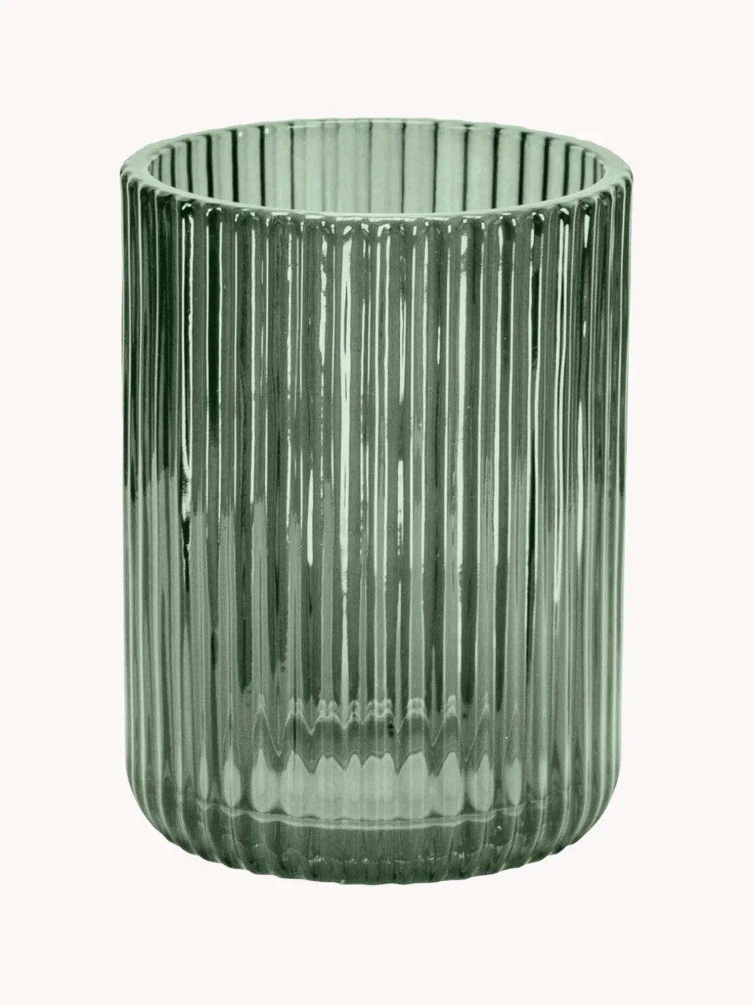 Vaso cepillo de dientes de vidrio Antoinette