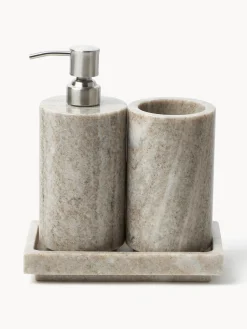 Vaso cepillo de dientes de mármol Simba