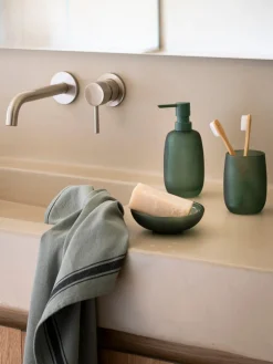 Vaso cepillo de dientes de vidrio Fros