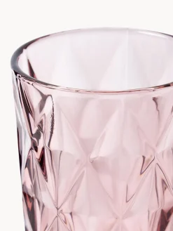 Vasos altos con relieves Colorado, 4 uds.