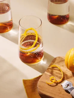 Vasos altos soplados Hadley, 4 uds.