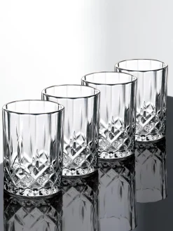 Vasos chupito con relieve Harvey, 4 uds.