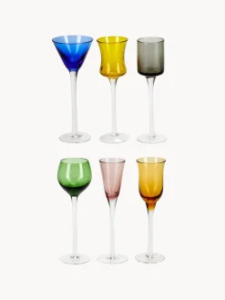 Vasos chupito soplados Lyngby, 6 uds.