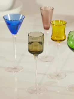 Vasos chupito soplados Lyngby, 6 uds.