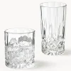 Vasos con relieves George, 8 uds.