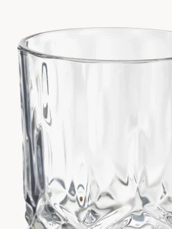 Vasos con relieves George, 8 uds.