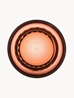 Vasos con relieves Trama, 4 uds.