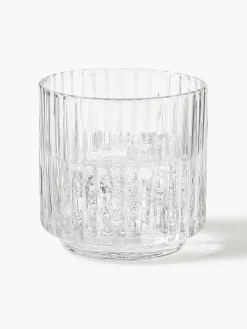 Vasos de agua soplados Aleo, 4 uds.