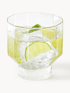 Vasos de agua soplados Angoli, 4 uds.