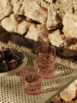 Vasos de agua soplados Boya, 2 uds.