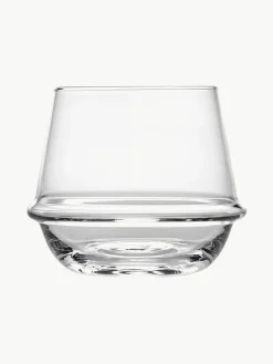 Vasos de agua soplados Dune, 4 uds.