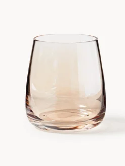 Vasos de agua soplados Ellery, 4 uds.