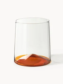 Vasos de agua soplados Hadley, 4 uds.