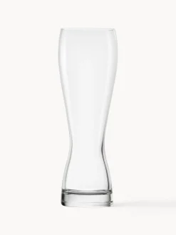 Vasos de cerveza de cristal Grandezza, 6 uds.