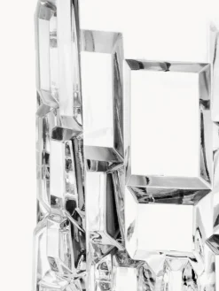 Vasos de cristal con relieve Etna, 6 uds.