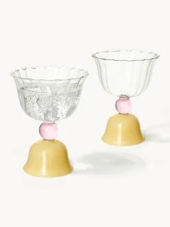 Vasos de vidrio borosilicato Tulip, 2 uds.