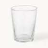 Vasos de vidrio soplado con burbujas Bubble, 4 uds.