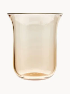 Vasos de vidrio soplado Desiguale, 6 uds., tamaños y colores diferentes