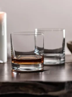 Vasos old fashioned de cristal Tavoro, 4 uds.