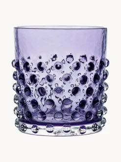 Vasos soplados artesanalmente Hobnail (2 uds.)