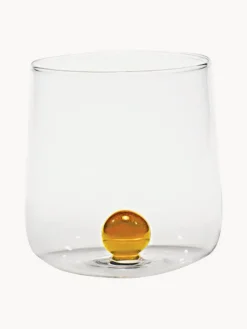 Vasos soplados de borosilicato Bilia, 6 uds.