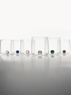 Vasos soplados de borosilicato Bilia, 6 uds.
