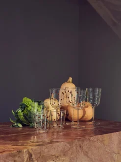 Vasos soplados de vidrio borosilicato Nob, 2 uds.