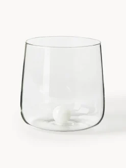 Vasos soplados de vidrio borosilicato Bilia, 6 uds.