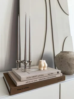 Vela artesanal de diseño Peachy