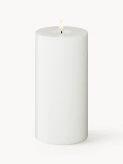 Vela LED artesanal para exterior Real Flame, 20 cm