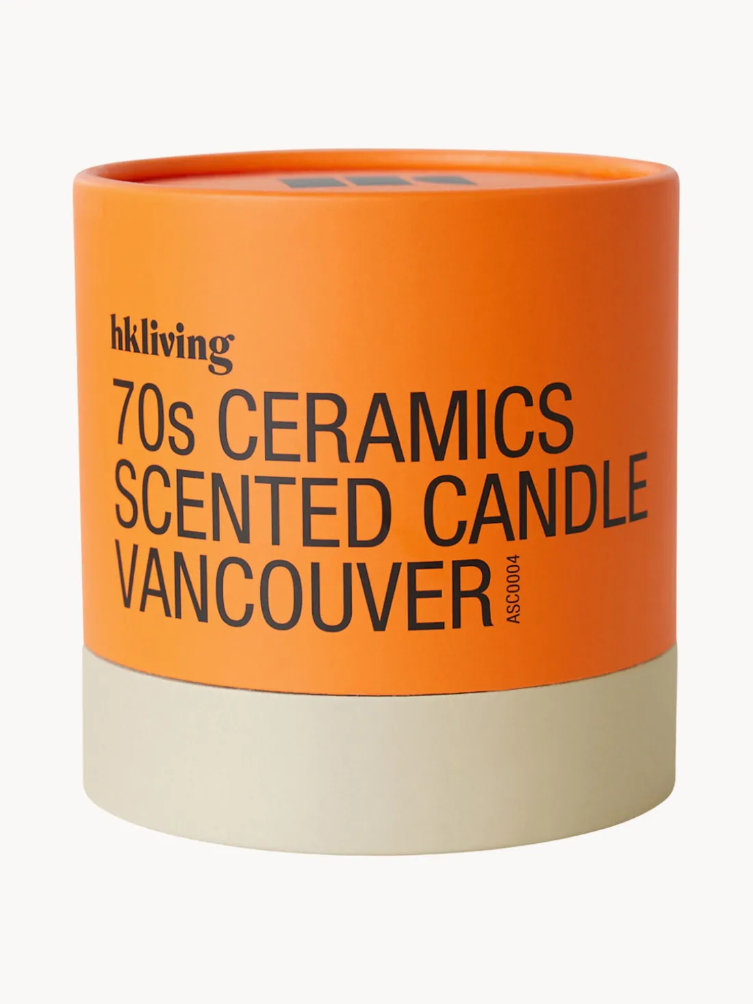 Vela perfumada artesanal de dos mechas 70´s (menta y lirio de los valles)