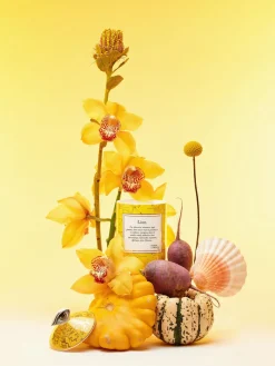 Vela perfumada artesanal Leo (rosa, sándalo y cedro)