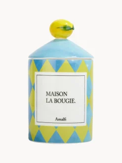 Vela perfumada artesanal Amalfi (tomillo, jazmín y rosa)