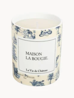 Vela perfumada artesanal La Vie De Chateau (grosella negra, higo y ámbar)