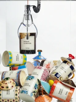 Vela perfumada artesanal La Lune (bergamota, limón e higo)