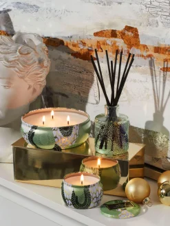 Vela perfumada artesanal Japonica Collection (ciprés, bayas de enebro, hojas de menta y madera)