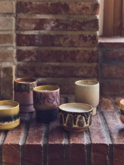 Vela perfumada artesanal 70's (menta, cedro y lirio de los valles)