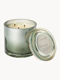 Vela perfumada de tres mechas Statement (jazmín y rocío marino salado)