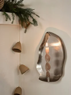 Velas cónicas artesanales Twist, 2 uds.