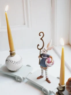 Velas cónicas Birthday, 20 uds.