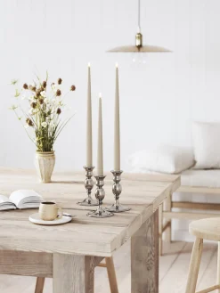 Velas cónicas LED artesanales Real Flame, 28 cm, 2 uds.