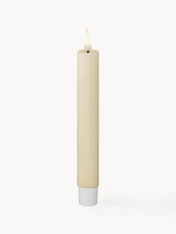 Velas cónicas LED artesanales Real Flame, 15 cm, 2 uds.