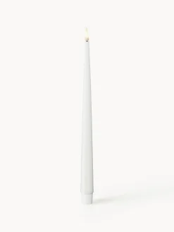 Velas cónicas LED artesanales Real Flame, 28 cm, 2 uds.