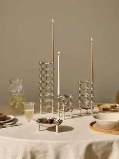 Velas cónicas Stoff Nagel, 6 uds.