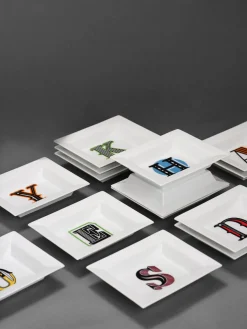 Vide-poche artesanal con motivo decorativo Westwing Collection x MEISSEN