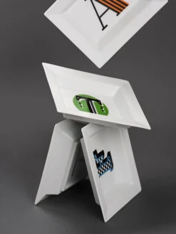 Vide-poche decorativo artesanal con motivo Westwing Collection x MEISSEN