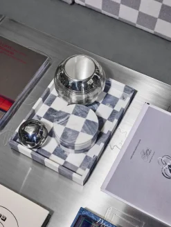 Westwing | Crosby Studios, bandeja decorativa de mármol Carreaux