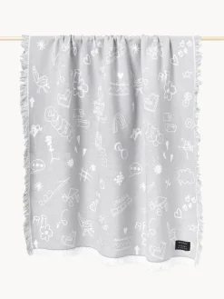 Westwing | Crosby Studios, manta reversible de algodón Jouy