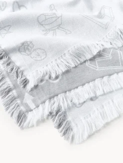 Westwing | Crosby Studios, manta reversible de algodón Jouy